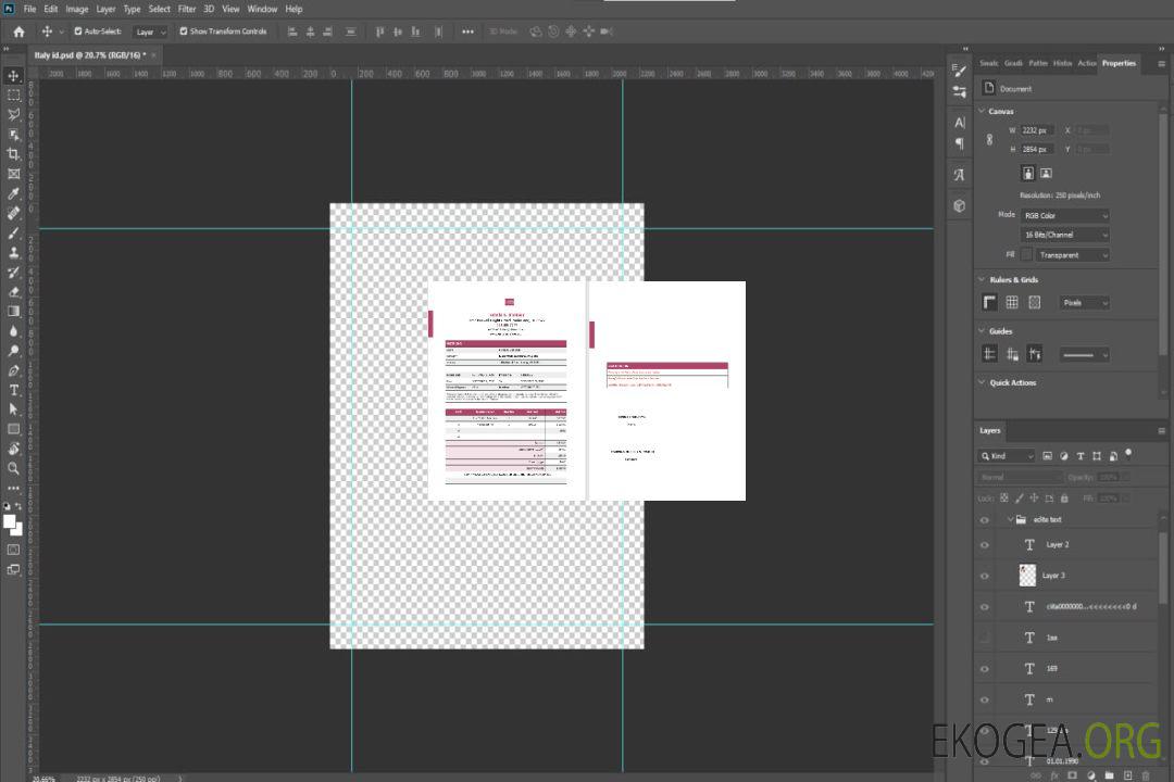 Facture de conception indépendante gratuite template